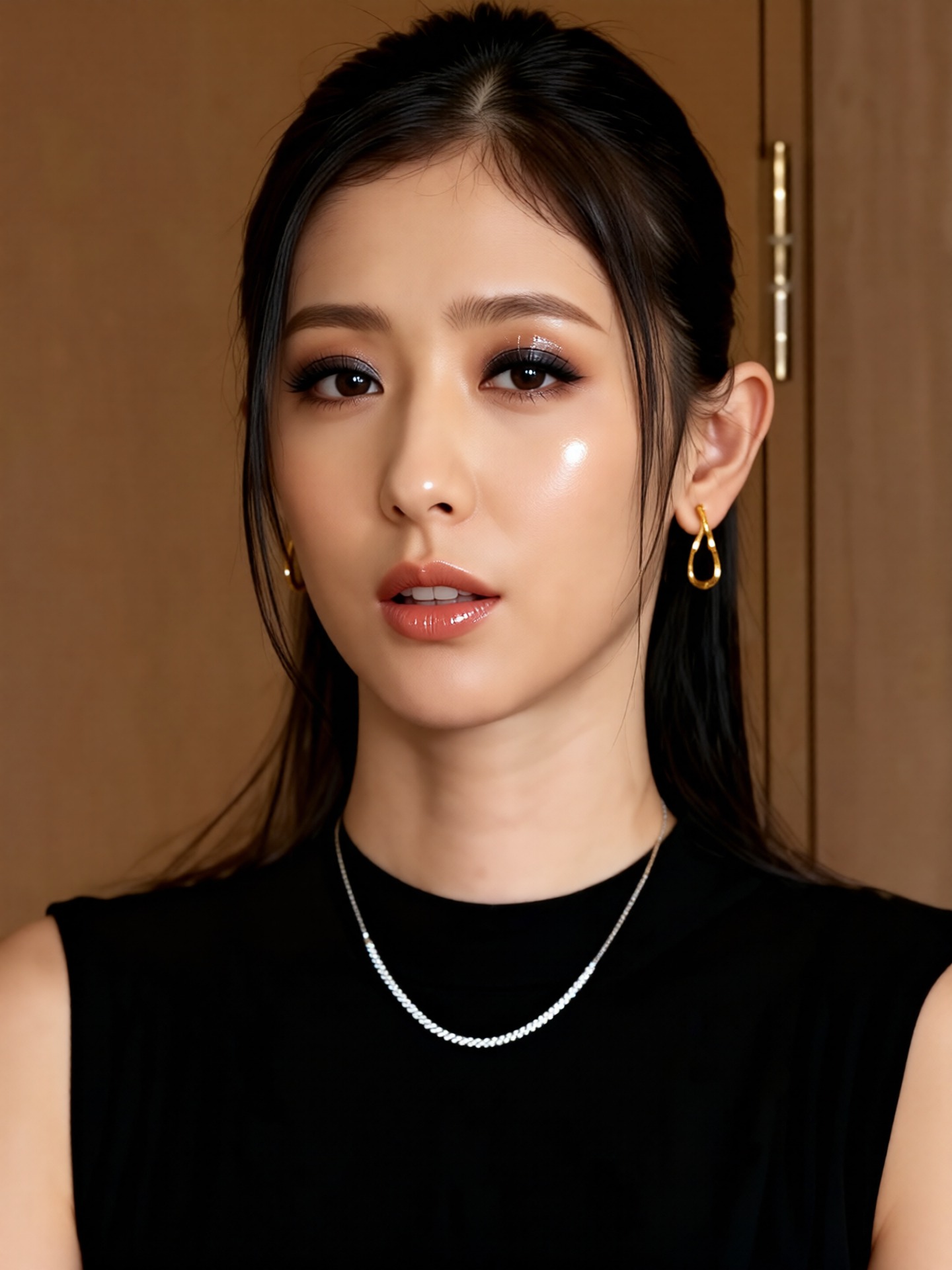 【AI换脸】AI换脸 佟丽娅 绝美女明星的黑丝美腿诱惑