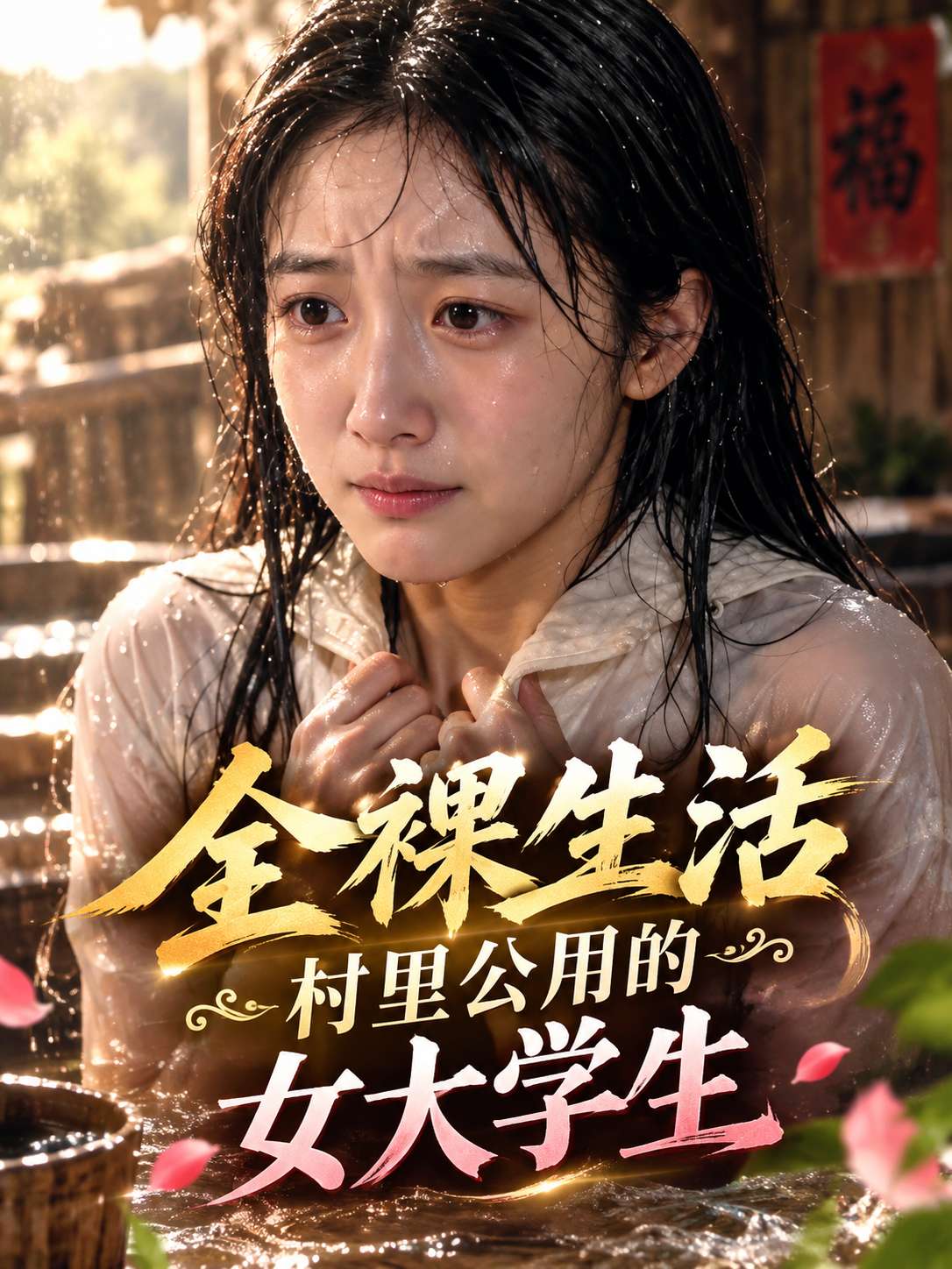 【AI成人短剧】全裸生活村里公用的女大学生