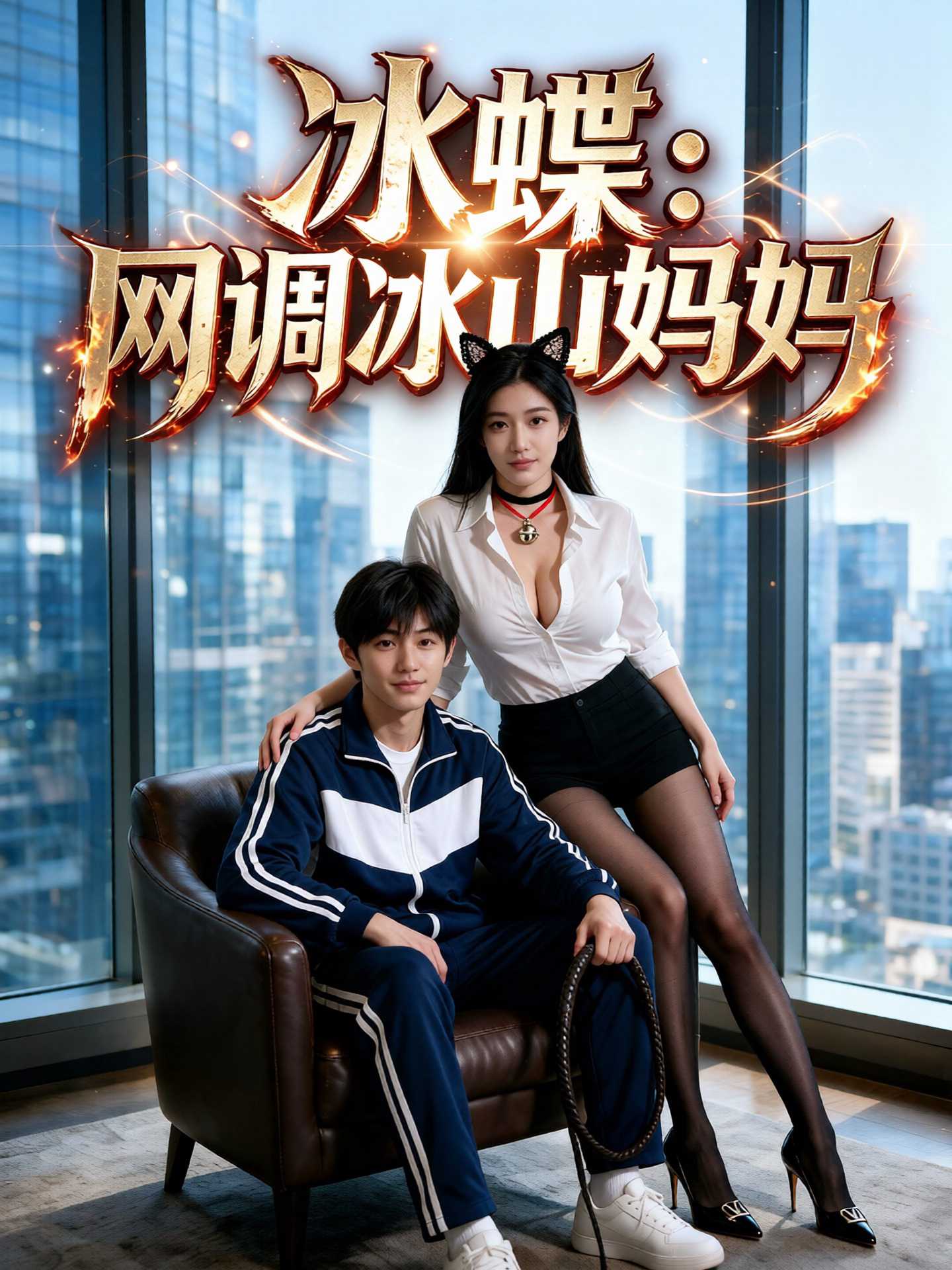 【AI成人短剧】冰蝶：网调冰山妈妈