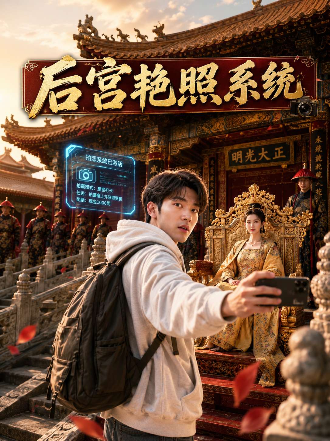 【AI成人短剧】后宫艳照系统