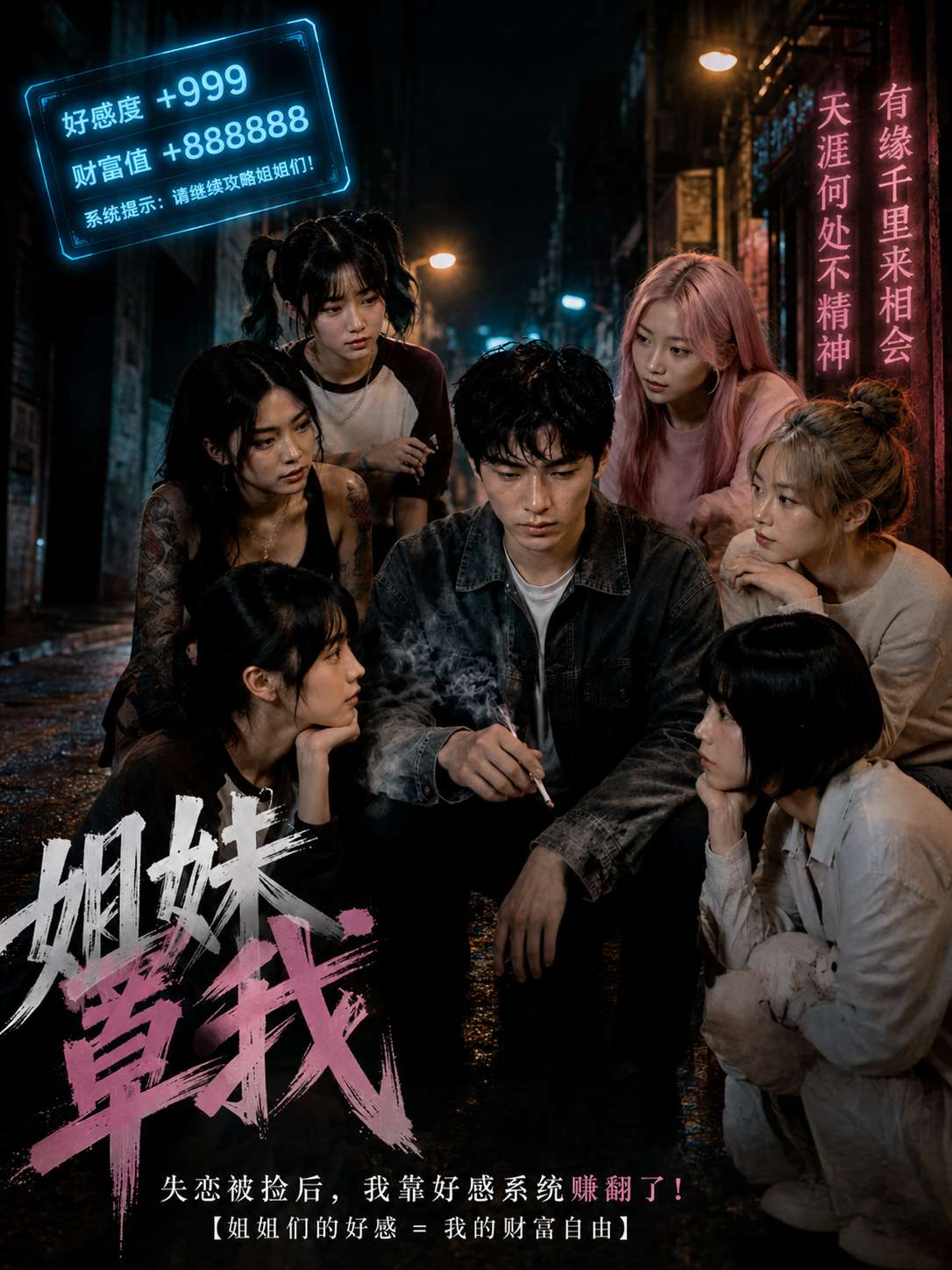 【AI成人短剧】姐妹罩我