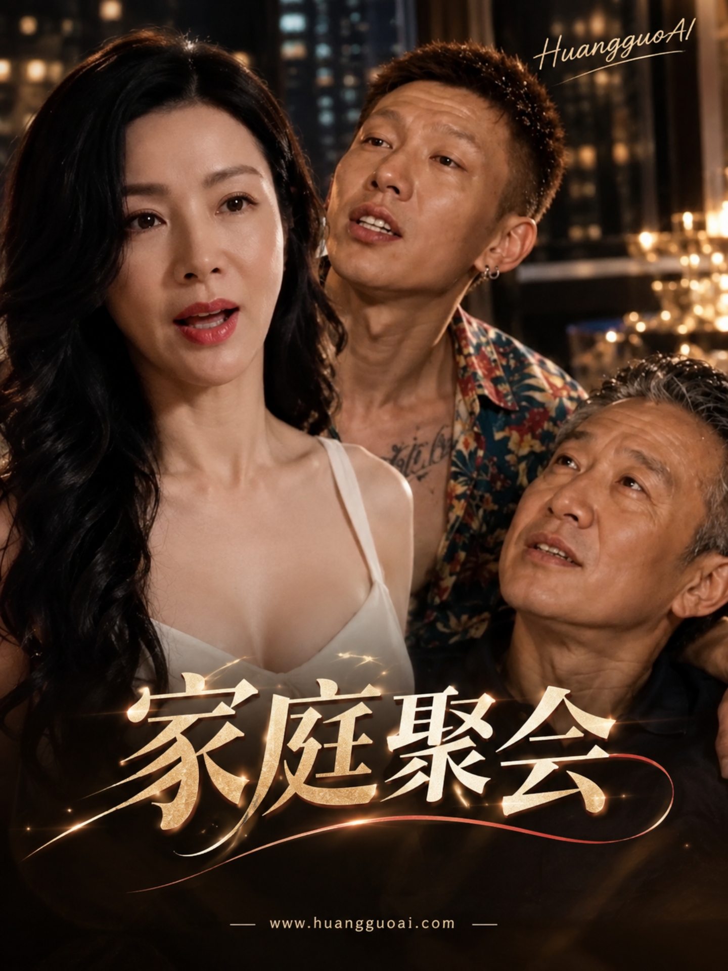 【AI成人短剧】家庭聚会风骚的妈妈