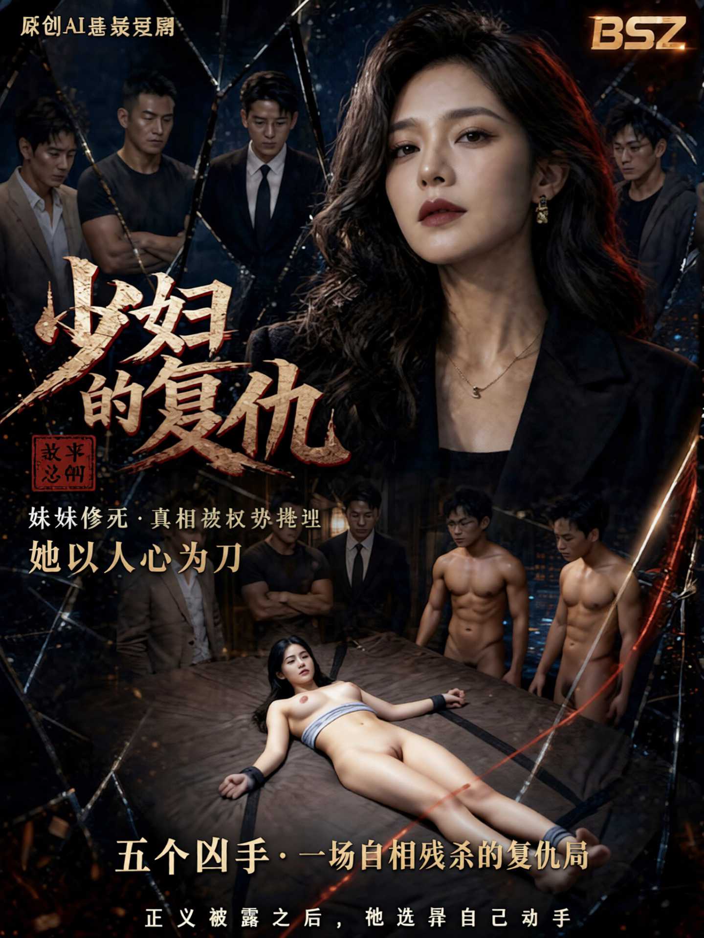 【AI成人短剧】少妇的复仇