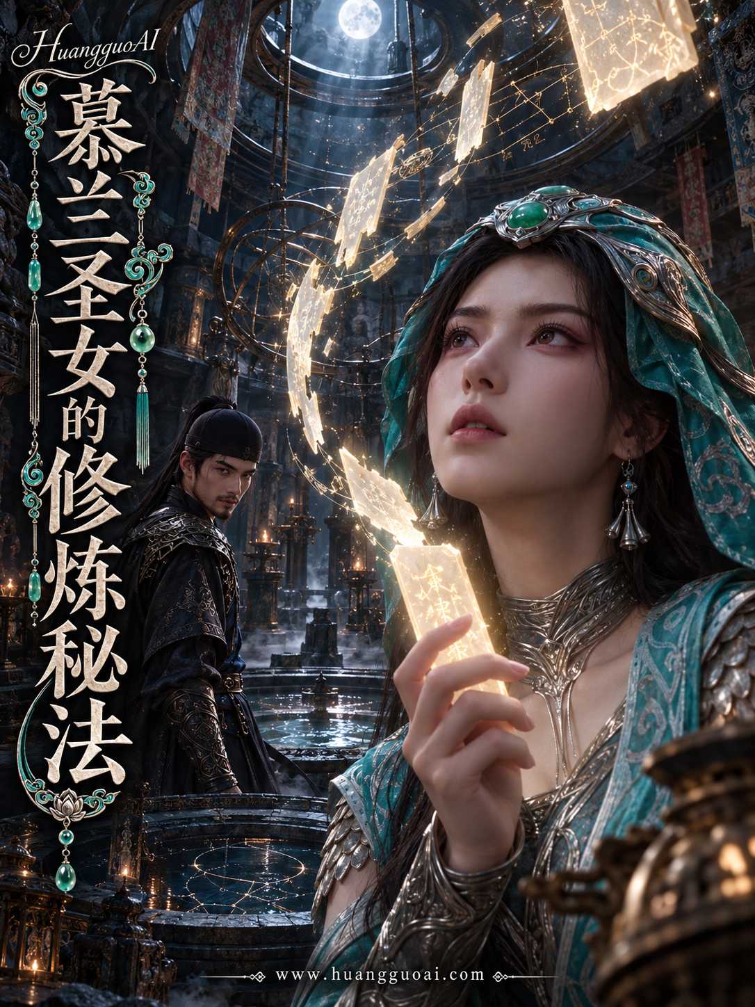 【AI成人漫剧】慕兰圣女的修炼秘法