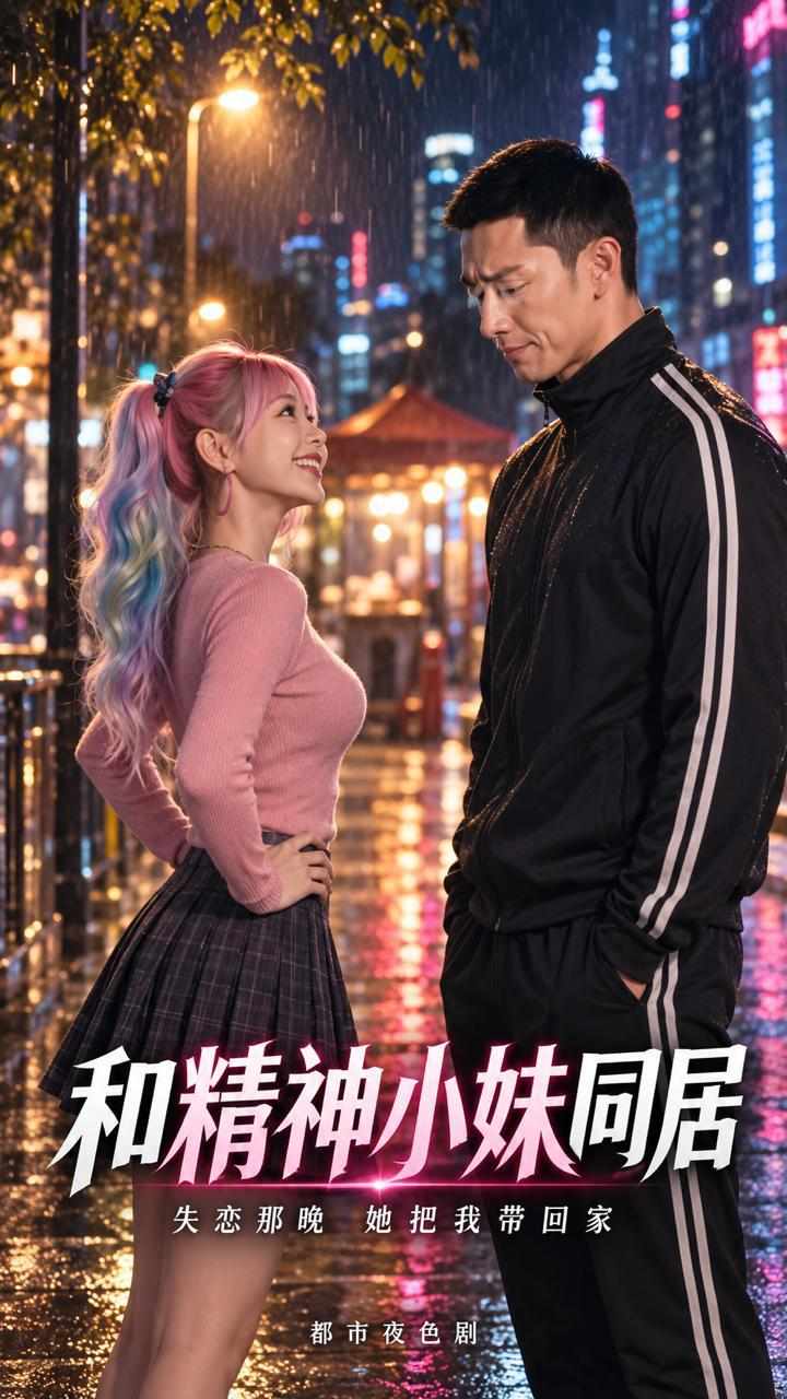 【AI成人短剧】我和精神小妹同居