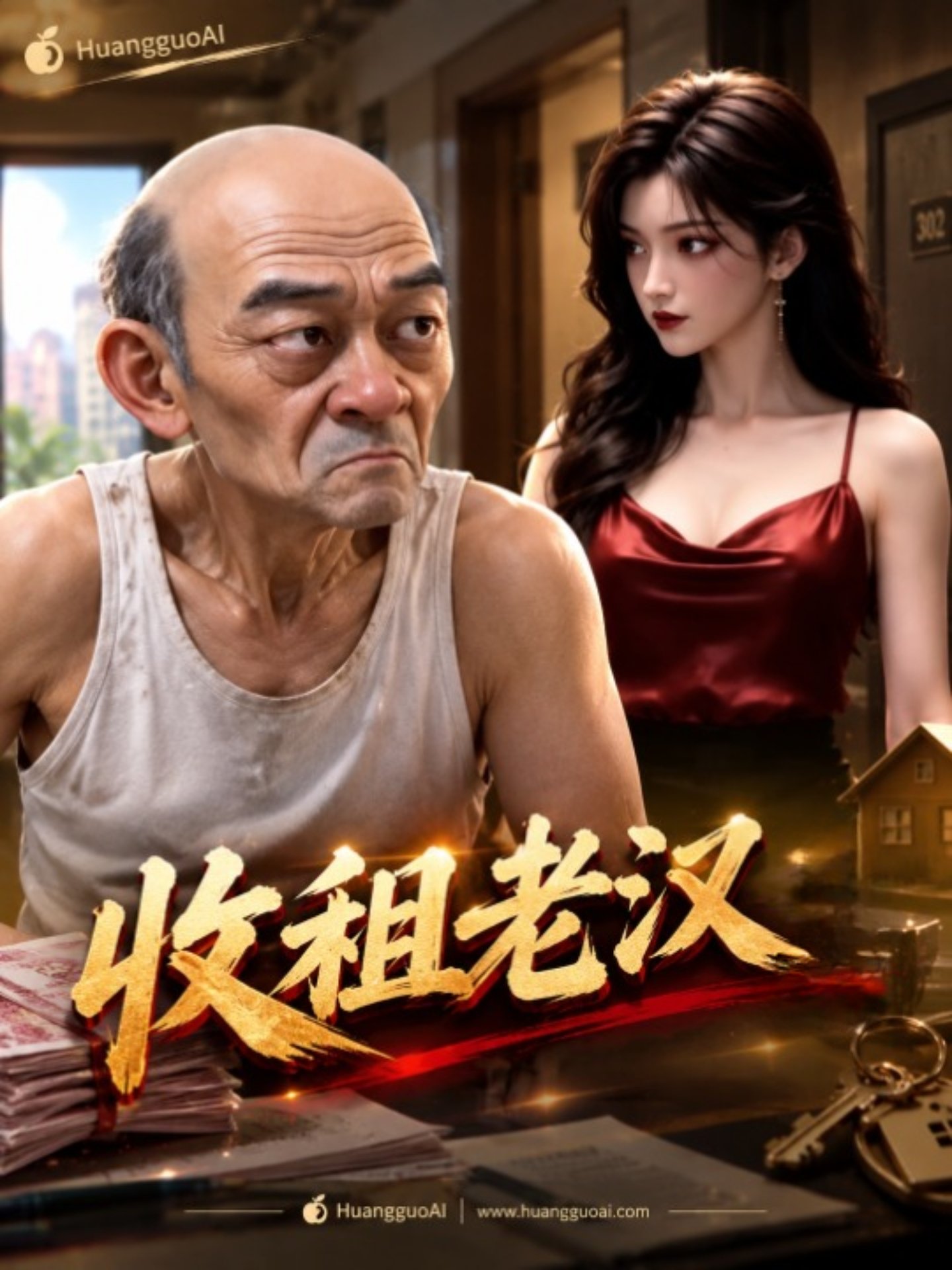 【AI成人漫剧】收租老汉