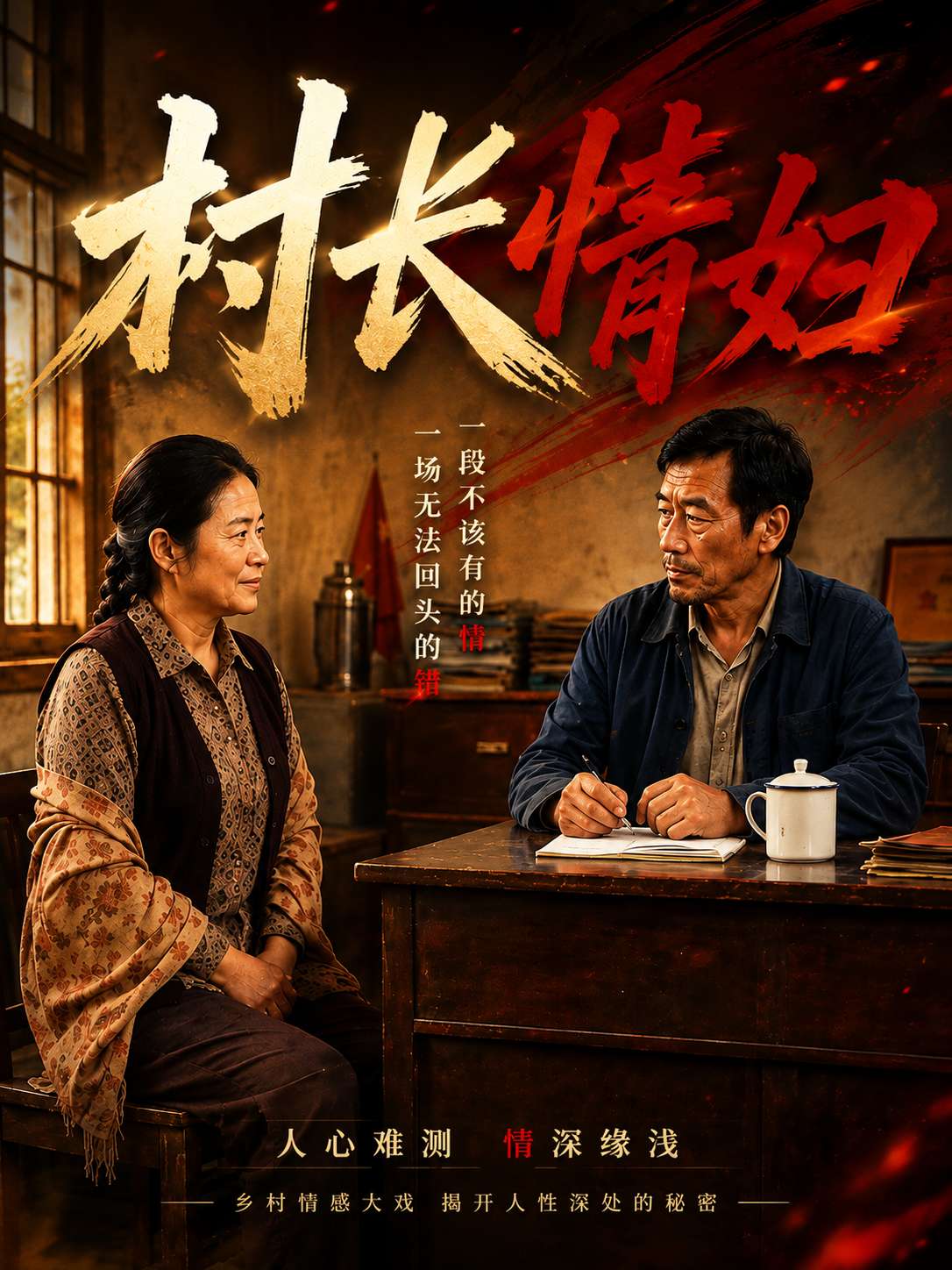 【AI成人短剧】村长情妇