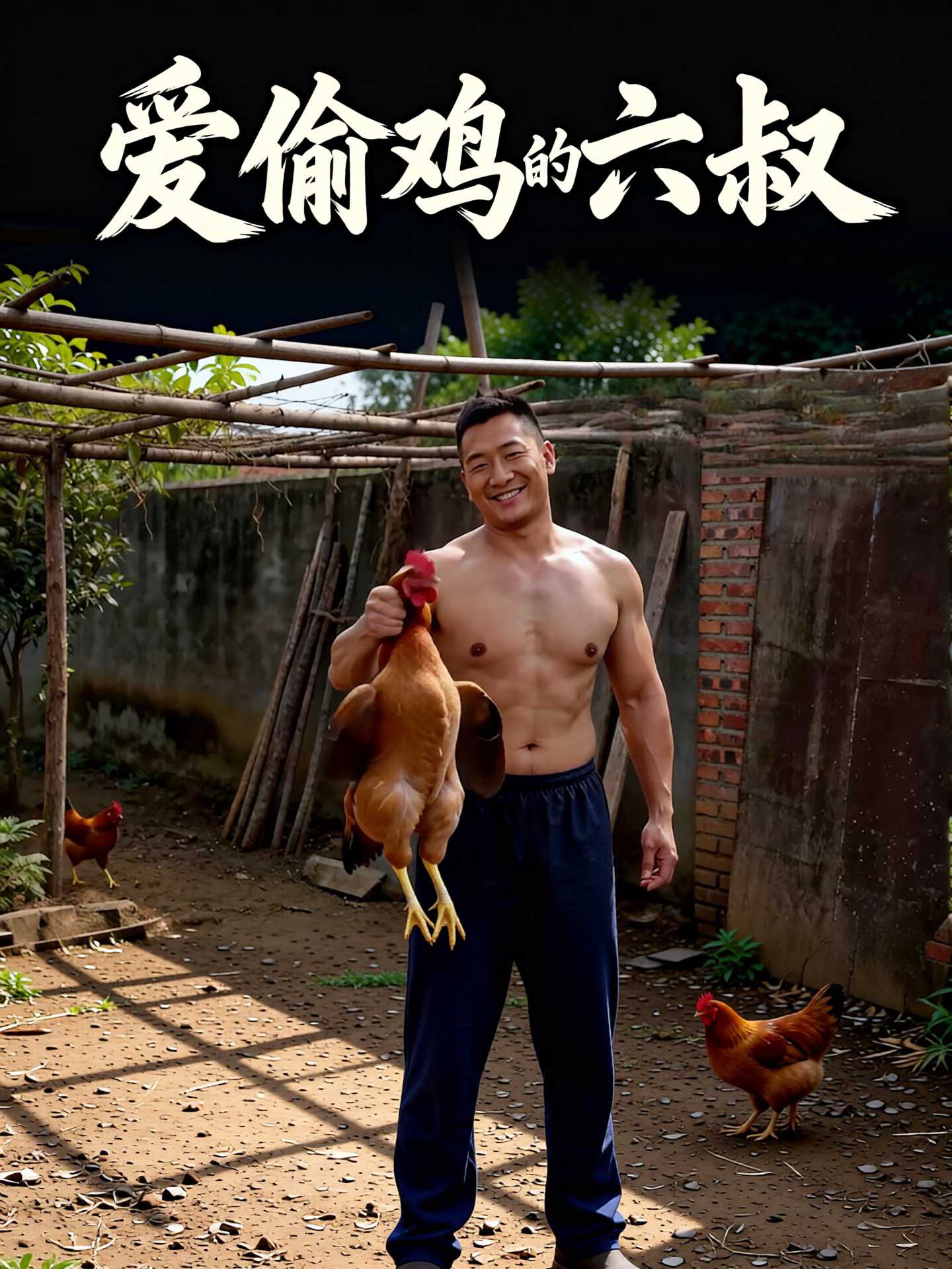 【AI成人短剧】爱偷鸡的六叔