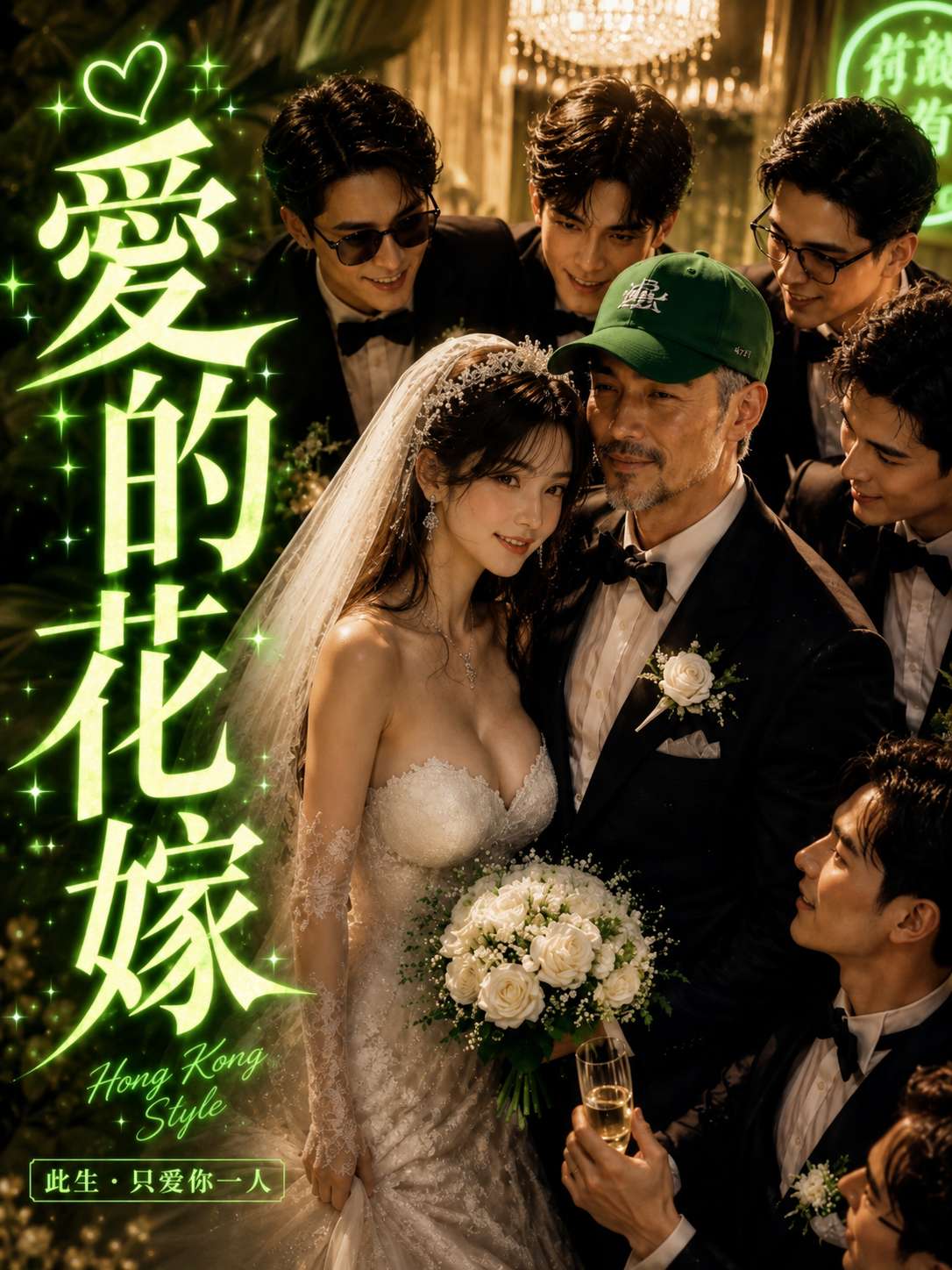 【AI成人短剧】爱的花嫁