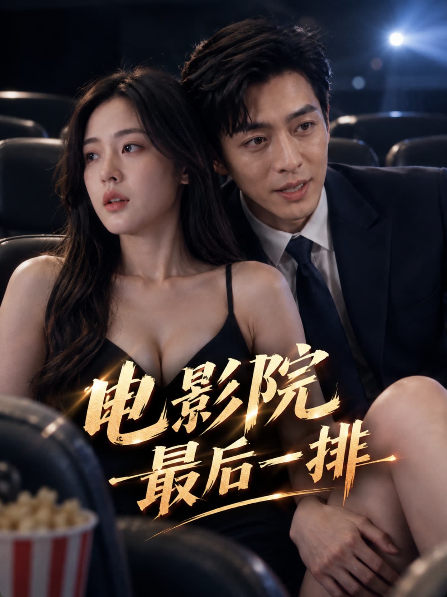 【AI成人短剧】电影院最后一排