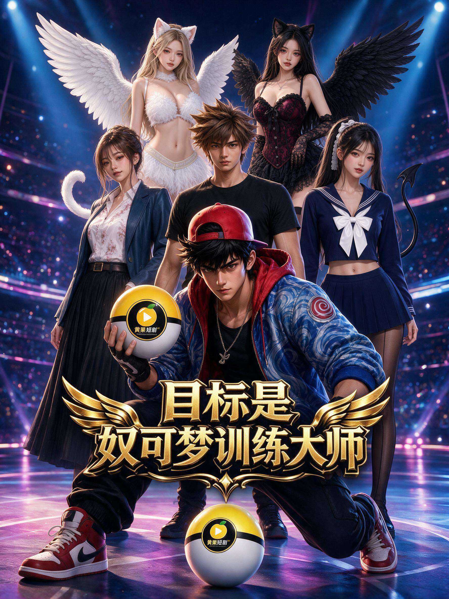 【AI成人漫剧】目标是奴可梦训练大师