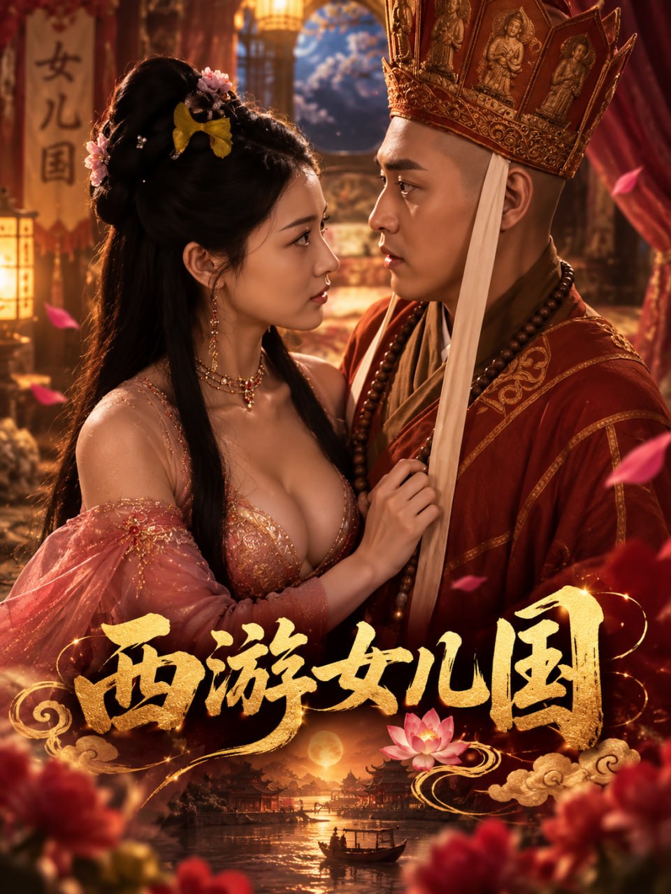 【AI成人短剧】西游女儿国