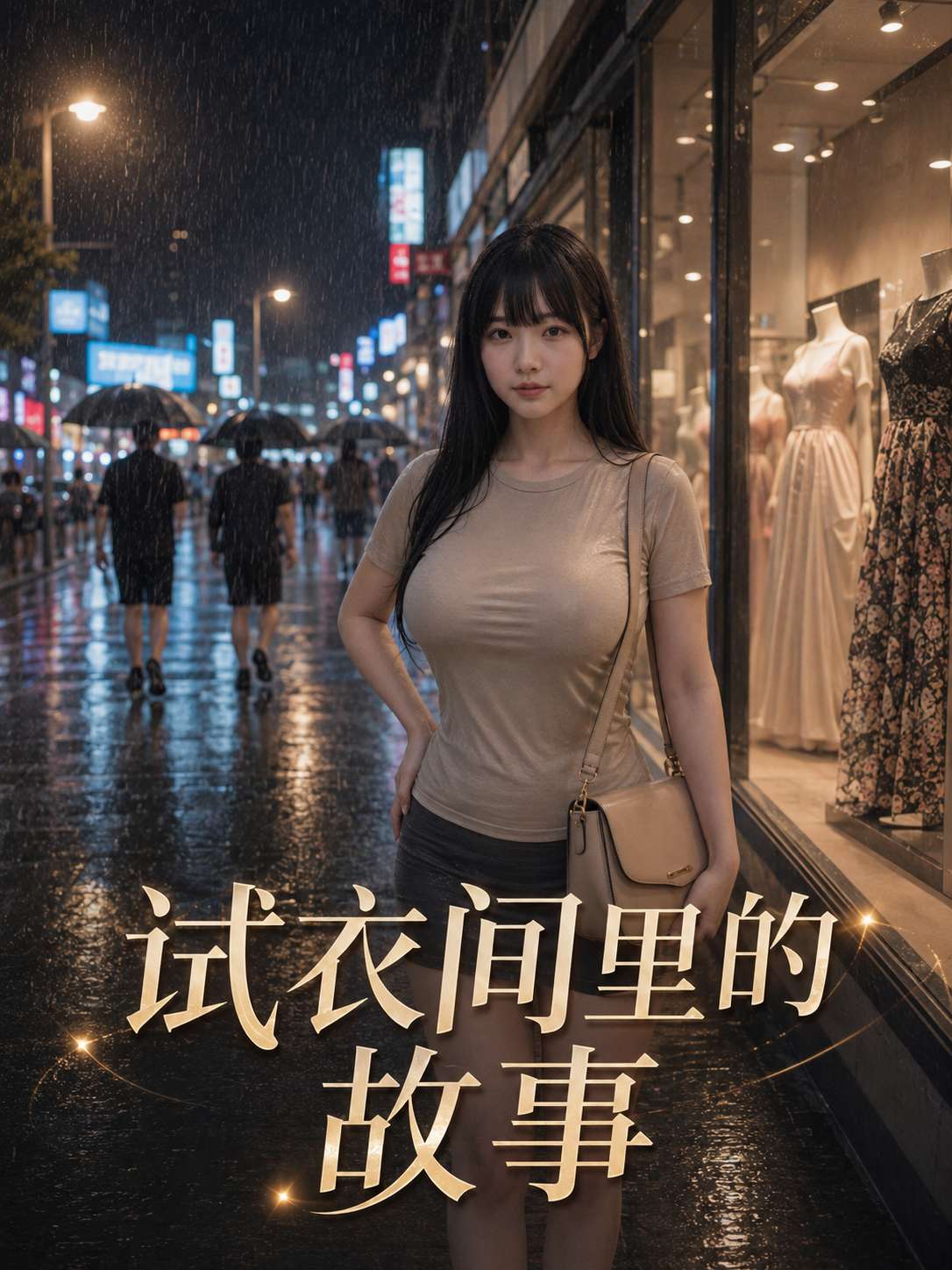 【AI成人短剧】试衣间里的故事